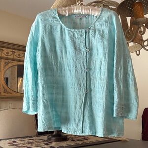 Habitat Light Blue Button Down Shirt